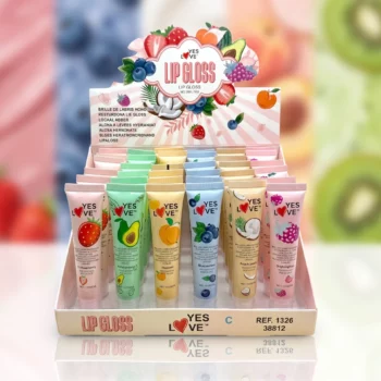 🍓 Présentoir de 36 Gloss Brillant à Lèvres Hydratant aux Fruits YES LOVE (Ref. 7926C) : Brillance Sublime & Douceur Fruitée ! ✨ 💋 – Image 2
