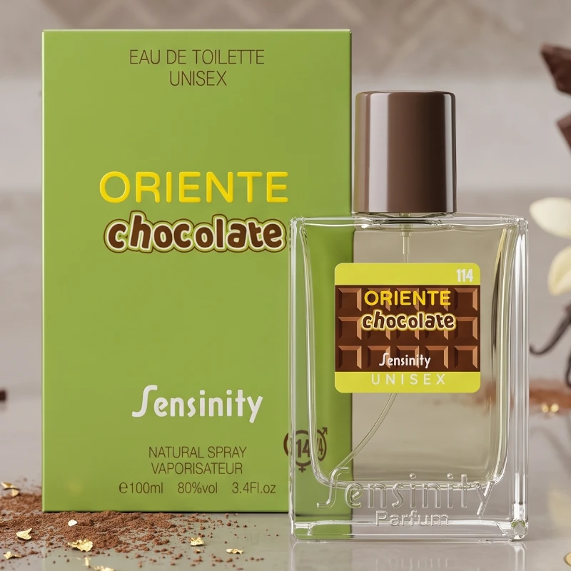 grossiste parfum sensinity & reyes queens (11) Eau de toilette unisex 100ml, ORIENTE CHOCOLATE de Sensinity ✨ – Image 1