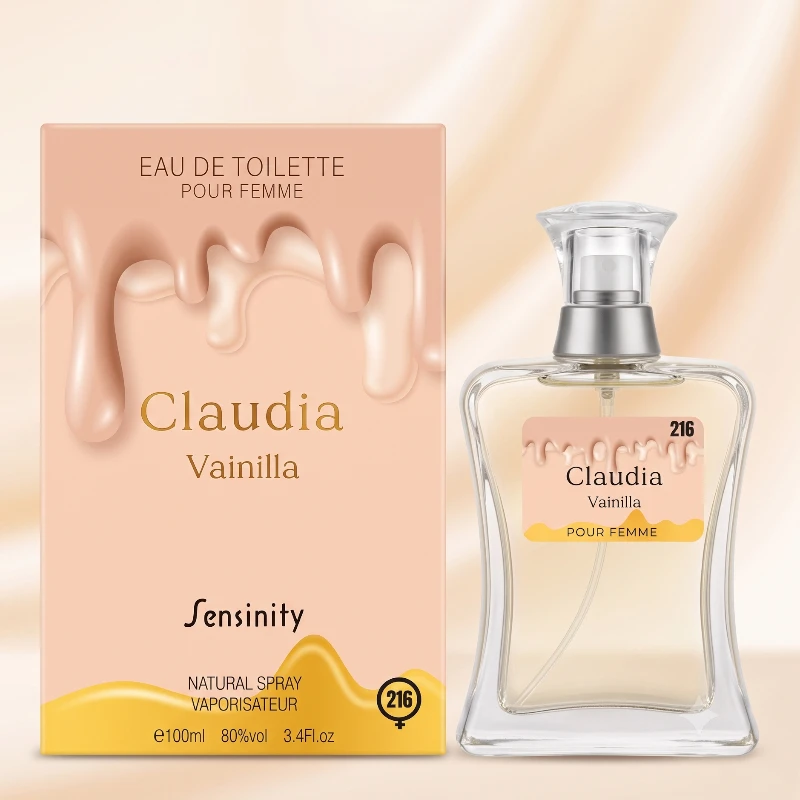 grossiste parfum sensinity & reyes queens (12) Eau de toilette femme 100ml, CLAUDIA VAINILLA de Sensinity ✨ – Image 1