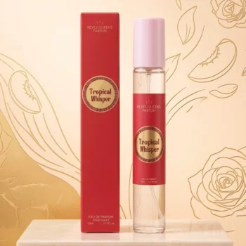 🌟Revente Premium🌟 Présentoir de 20 : Eaux de Parfum Femme 33ml "Tropical Whisper" - Reyes Queens