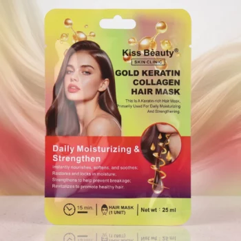 👑 Pack Économique de 32 Masques Capillaires Kiss Beauty (4 Variétés x 8) : Cure Complète Soin & Nutrition Ultime ! ✨ 💆‍♀️ – Image 4