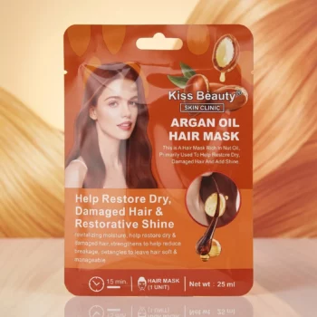 👑 Pack Économique de 32 Masques Capillaires Kiss Beauty (4 Variétés x 8) : Cure Complète Soin & Nutrition Ultime ! ✨ 💆‍♀️ – Image 2