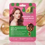 🥑 Lot de 8 Masques Capillaires Kiss Beauty Huile d'Avocat (25 ml) : Nutrition Intense & Réparation Ultime ! ✨ 💆‍♀️