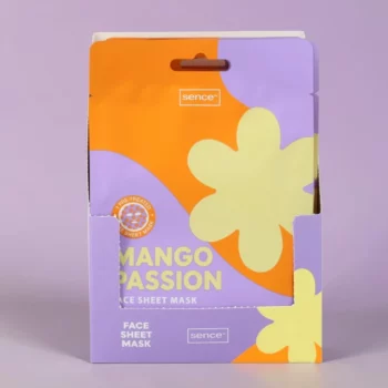 Lot de 24 🌸✨ Faites Fleurir Votre Beauté : Masques en Tissu Imprimés Mango Passion Sence 🍓🍋