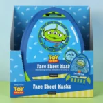 Lot de 24 🚀👽 Le Graaaal de l'Hydratation : Masque en Tissu Imprimé Petit Alien - Disney Toy Story🍋✨