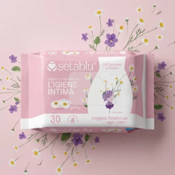 🌸 lot de 12 paquets de 30 Lingettes intimes à la camomille, SETABLU ✨