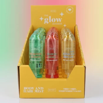 🌸 Lot de 6 Brumes Corps & Cheveux Sence Collection "The Glow Goodies" (100 ml) : Une Vague de Fraîcheur & d'Éclat ! ✨ 💛