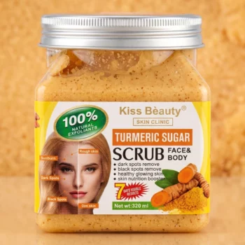 🌟 Pack Économique de 24 Gommages Visage & Corps Kiss Beauty (320 ml) : Peau Parfaite & Éclat Visible en 7 Jours ! ✨ 💆‍♀️ – Image 2