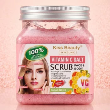 🌟 Pack Économique de 24 Gommages Visage & Corps Kiss Beauty (320 ml) : Peau Parfaite & Éclat Visible en 7 Jours ! ✨ 💆‍♀️ – Image 5